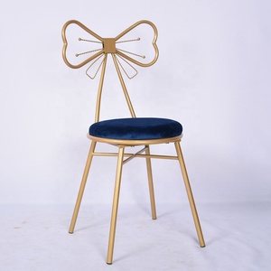 Sedie Moderne <span class=keywords><strong>per</strong></span> Bambini con Fiocco a Farfalla in Ferro, Portatili e Resistenti, <span class=keywords><strong>per</strong></span> Camera da Letto, Soggiorno, Hotel e Banchetti - Product Image 3