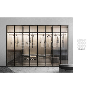 <span class=keywords><strong>Standard</strong></span> européen Placards Armoires <span class=keywords><strong>Placard</strong></span> Armoire <span class=keywords><strong>Porte</strong></span> Grandes Portes Coulissantes en Verre - Product Image 5