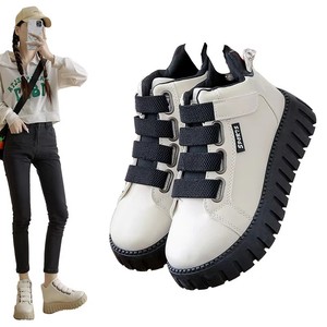 <span class=keywords><strong>Scarpe</strong></span> da Corsa <span class=keywords><strong>Donna</strong></span> Modello Bopyrina 9902 con Suola Spessa Rialzante, Stile Coreano, Allacciatura e Tomaia in Mesh, <span class=keywords><strong>Bianche</strong></span>, Autunnali, per Commercio Transfrontaliero - Product Image 1