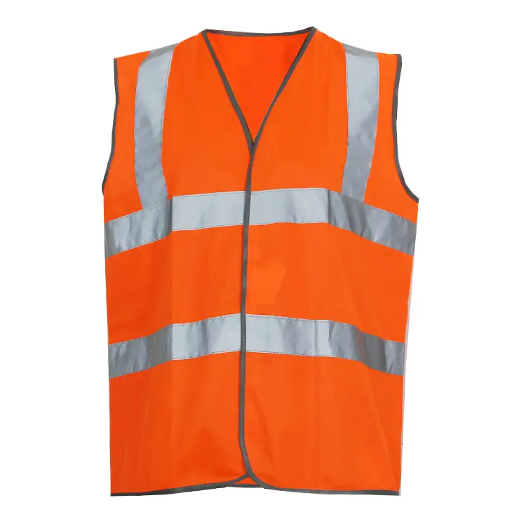 Construction Security men's polyester reflective safety vests mens hivi vest