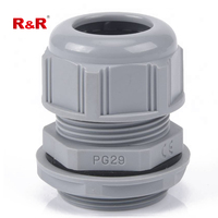 R & R Presse-étoupe en nylon de meilleure qualité tous types PG Pa66 échantillon gratuit RNS PG7 PG9 PG11 PG13.5 PG16 PG21 PG29 PG36 PG42 PG48
