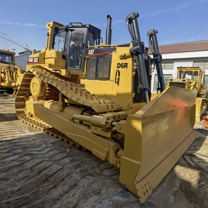 Topadora de cadenas CAT D6R usada a bajo precio, equipo de construcción con bomba hidráulica Kawasaki, entrega rápida a todos los países - Product Image 4