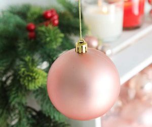 Vente directe d'usine, gamme complète et personnalisation forte, ensembles de boules en plastique suspendues pour décoration de sapin de Noël de 8 cm - Product Image 2