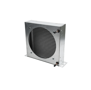 <span class=keywords><strong>Radiateur</strong></span> de propulsion en aluminium pour remorqueur avec ventilateur et finition dorée époxy anti-éclaboussures de sel pour moteur de remorqueur - Product Image 4