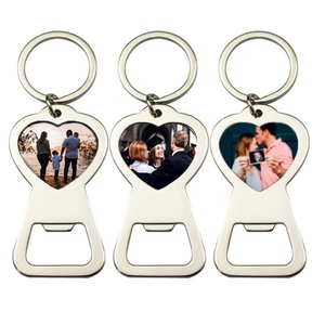 Mother's Day Gift <b>Personalized</b> Bulk Custom logo Souvenir Blank Metal Beer Bottle Opener <b>Keychain</b> - Product Image 1