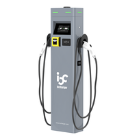 OCPP 2.0.1 ISO15118 Commercial OCPP Double Port AC Chargeur WIFI APP Chargeur Pile 22KW * 2 Station de charge montée au sol pour EVS