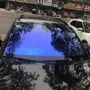 זיקית צבע עבור רכב חלון זכוכית בידוד חום הניצוץ מגניב חלון גוון סרט