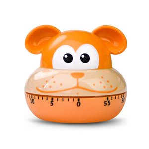 Minuteur de cuisine mécanique adorable en forme d'animal, <span class=keywords><strong>compte</strong></span> à <span class=keywords><strong>rebours</strong></span> de 60 minutes, décoration de bureau pour la pâtisserie et la cuisine - Product Image 6