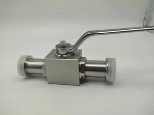 ราคาดี วาล์วควบคุมการไหลแบบแมนนวล ไฮดรอลิก บอลคาร์บอนสตีลคุณภาพสูง - Product Image 2