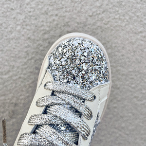 Nueva Llegada, Zapatos Deportivos de Moda para Niñas, con Lentejuelas de Dibujos Animados, Zapatos Casuales de Cuero PU, Zapatos Deportivos Infantiles con Estrellas Brillantes - Product Image 4