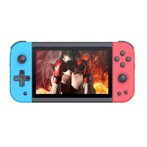 NEW <span class=keywords><strong>POWKIDDY</strong></span> X51 Console de jeu vidéo portable 5 pouces pour PS1 FC 3D Joystick Retro Games Player Support HD TV Out Consoles de jeu - Product Image 1