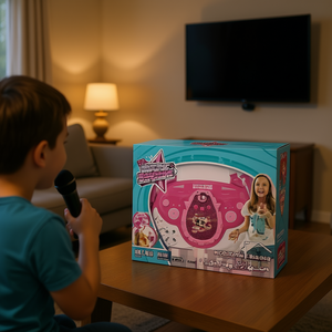 Zaino con sistema karaoke in plastica, Bluetooth, tutto in uno, sistema di intrattenimento per bambini - Product Image 2