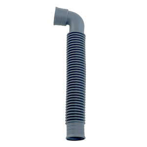 Manguera de Desagüe Corta para <span class=keywords><strong>Lavadora</strong></span>, Color Gris, con <span class=keywords><strong>Codo</strong></span> de 90 Grados - Product Image 1