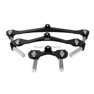 360 °   <span class=keywords><strong>Barre</strong></span> de traction latérale multi-prise rotative pour la musculation, poignée Mag Grip, poignée neutre, accessoires pour <span class=keywords><strong>machine</strong></span> à câble - Product Image 1