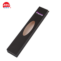 Boîte à perruques pliable en carton écologique personnalisée avec logo pour les extensions et les mèches de cheveux