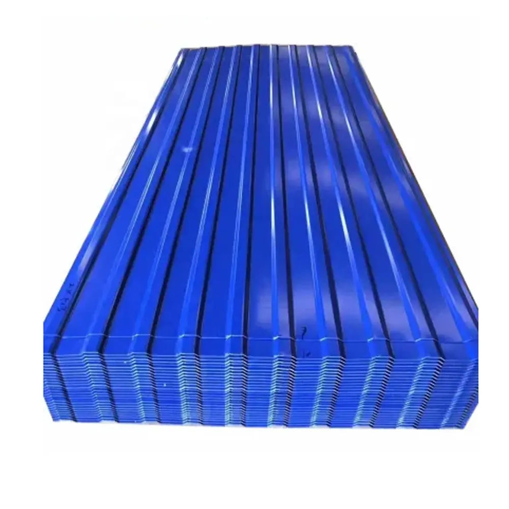Aço carbono telhas onduladas com padrão personalizado PPGI PPGL telha de aço