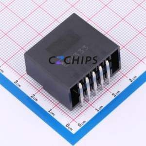 560ABG-014R141TT000 Wire-to-<b>Board</b> <b>Pin</b> Header Through hole Component (THT),P=3.81mm Connector 2x5P 3.81mm 10P 2 - Product Image 2