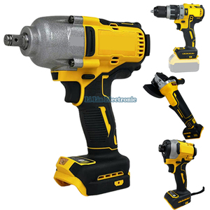 Conjunto <span class=keywords><strong>de</strong></span> Herramientas Eléctricas Inalámbricas para Satisfacer Diversas Exigencias Laborales: Amoladora Angular, Destornillador, Llave <span class=keywords><strong>de</strong></span> Impacto y Taladro <span class=keywords><strong>de</strong></span> Impacto <span class=keywords><strong>de</strong></span> 20V - Product Image 5