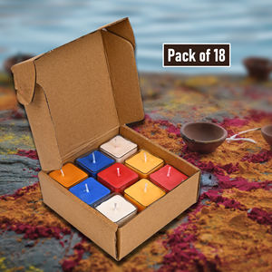 Awesome Square Shape Clay Diya Used for Home Lighting <b>Decoration</b> Clay Diya With Hot Sale Price - Product Image 3