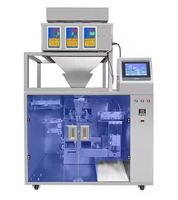 Machine d'emballage de sachets pré-faits pour aliments, grains de café, noix, chips, machine rotative automatique de type Doypack pour l'emballage de poudre et de liquides