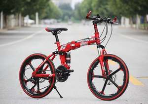 Bicicleta de Montaña plegable para adultos, de 20 pulgadas con frenos de disco dobles, venta al por mayor, novedad de 2021 - Product Image 3