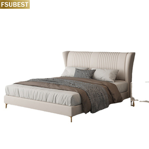 Cama de Lujo Contemporánea U-Best, Tapizada, Tamaño Queen, Doble, King, Madera, Muebles de Madera para Dormitorio, Lit Cama Yatak Letti - Product Image 5