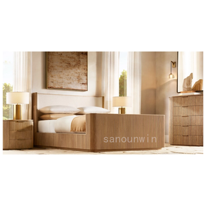 Cómoda de Madera de Roble Claro con 10 Cajones - Diseño Clásico Moderno para la Organización del Dormitorio y la Sala de Estar - Product Image 4