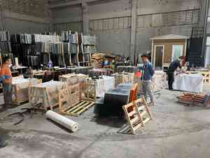 Azulejo de pórfido verde flameado a buen precio, azulejos <span class=keywords><strong>Porfido</strong></span> Grigio 36 ''X 18'' - Product Image 3