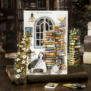 Paquete de 20 Pegatinas Decorativas Vintage de la Serie Jardín para Acuarios - Product Image 3