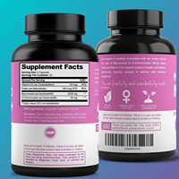 Complément Premium Myo-Inositol Plus Folate Vitamine D en Capsules pour l'Équilibre Hormonal Féminin, Soutien Ovarien Sain et Antioxydant