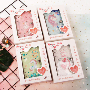 สมุดโน้ตปกแข็งแฟชั่นสำหรับนักเรียน,สมุดวางแผนเจ้าหญิงมหัศจรรย์น่ารักนำกลับมาใช้ใหม่ได้ - Product Image 4