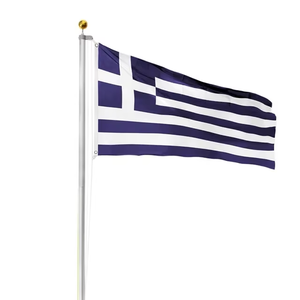 Serigrafía de alta calidad 100% poliéster 3X5ft Bandera NACIONAL DE Grecia - Product Image 1