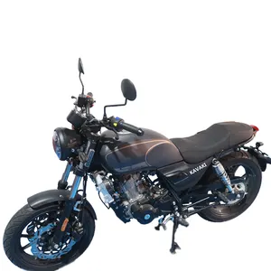 KAVAKI fabrika özel chopper 2 tekerlekli gaz LED kafa ışık benzin kullanılan çin kullanılan elektrikli motosiklet motosiklet