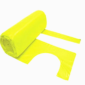 Disposable White Heavy Weight <b>Plastic</b> Poly <b>Apron</b> for Cooking - Product Image 6