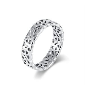 Nordic Viking Triangle Knot <b>Titanium</b> Steel <b>Ring</b> Rose Gold Unisex Fashion Jewelry Geometric Design Index Finger <b>Ring</b> - Product Image 5
