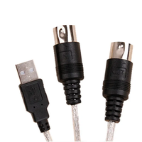 Câble USB MIDI blindé tressé de qualité supérieure, 5 mm d'épaisseur extérieure, pour batterie électronique, clavier MIDI, piano numérique - Vente directe usine