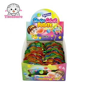 OEM Vente en gros Sept couleurs Moulin à vent rotatif <span class=keywords><strong>Bubble</strong></span> <span class=keywords><strong>Gum</strong></span> Bonbons Jouet Sans sucre Chewing-<span class=keywords><strong>gum</strong></span> Délicieux goût de fruit sucré Chewing-<span class=keywords><strong>gum</strong></span> - Product Image 4