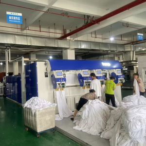 Équipement de blanchisserie industriel Hoop, épandeur à quatre stations, machine d'alimentation automatique à grande vitesse - Product Image 2