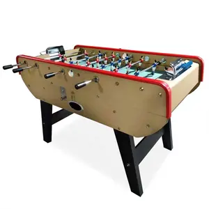 Manual Coin Operated Soccer Table Heavy Duty Football Table With Accessory