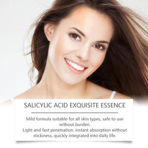 Vente chaude Naturel Plante Organique Sérum Pour Le Visage 30ml Acide Hyaluronique Soins De La Peau Éclaircissant Blanchissant Sérum Pour Le Visage Acide Salicylique - Product Image 4