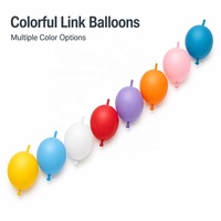 Ballon en latex coloré de 12 pouces à queue rapide, décoratif, pour fête d'anniversaire, article de décoration pour anniversaire, vente en gros