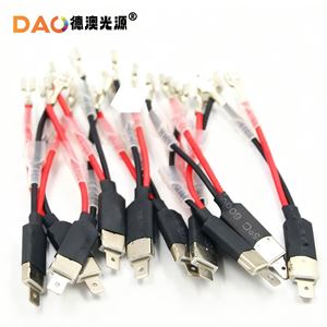 Dao H1 H3 Led Conversion Wire 12V Car Headlight <b>Adapter</b> <b>Plug</b> And Play For Retrofit Upgrade <b>Universal</b> Fit - Product Image 3