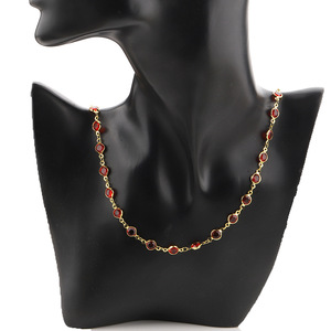 Chaîne en acier inoxydable avec strass, maille de zircone à bord coloré de 6,5 mm, pour bijoux, bracelets DIY et matériaux pour pompons de vêtements - Product Image 5