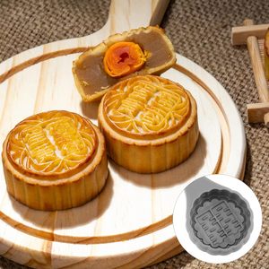 Molde 3D cóncavo de plástico duradero para bolas de arroz verdes, panecillos al vapor, pastel de luna, repostería, panecillos de pasta de frijol rojo y repostería de piel de nieve, herramientas para hornear pasteles - Product Image 3