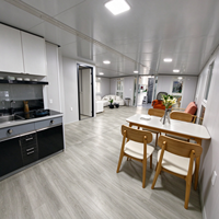 Villa préfabriquée extensible RELYANCE, maison de luxe en conteneur, design personnalisable, économie d'énergie pour villa familiale et hébergement de glamping