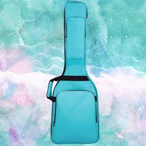 Noir <span class=keywords><strong>Guitare</strong></span> Électrique Basse Sac À Dos Manches Épaissie Oxford Tissu Éponge Instrument De Musique Cas Amélioré Rembourré Sac pour Basse - Product Image 4