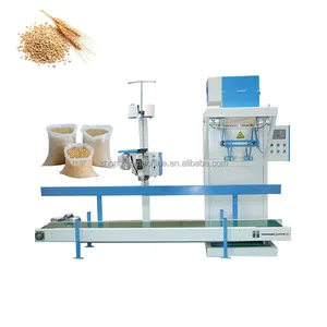 Profession eller Hersteller Automatische Wiege bohnen füttern Granulat dünger Pellet Getreide Reis 5-50kg Verpackungs maschine