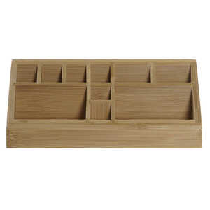 Organizador de Bambú 23x9x10 10 Compartimentos - Product Image 1