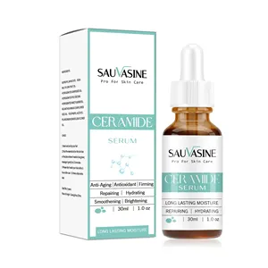 Fabricant de sérum pour visage Marque privée Rétinol Niacinamide Sérum pour visage à l'acide ascorbique et à la céramide