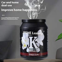 Porte-gobelet d'aromathérapie pour voiture au design moderne Déodorant à la cire de soja longue durée Baume de parfum léger Ensemble diffuseur de roseaux Inspiré du coke
